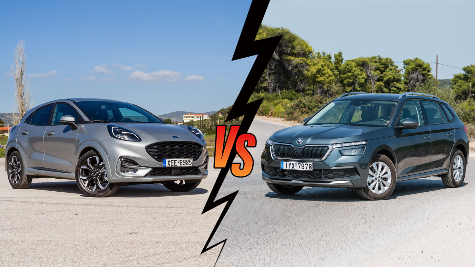 Ford Puma VS Skoda Kamiq Συγκριτικό